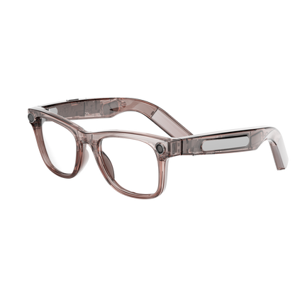 YEESH - AG01 AI Smart Glasses – Premium Smarta Glasögon med 8 MP-kamera, AI-assistent, Bluetooth, Wi-Fi & Realtidsöversättning