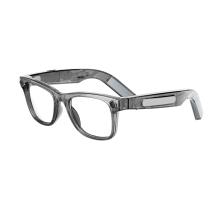 YEESH - AG01 AI Smart Glasses – Premium Smarta Glasögon med 8 MP-kamera, AI-assistent, Bluetooth, Wi-Fi & Realtidsöversättning
