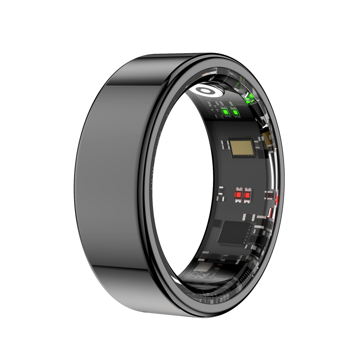 YEESH - R11 AI Smart Ring – Premium Smartring med Smart Display, Hälsomätning, Sömnanalys & Bluetooth