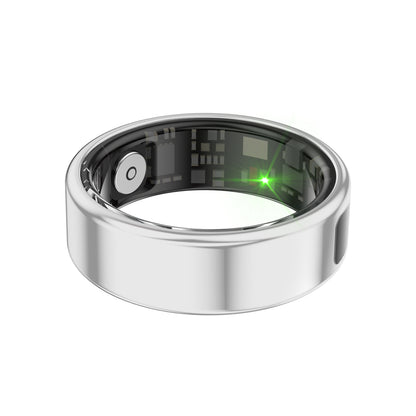 YEESH - SR08 AI Smart Ring – Premium Smartring med Smart Display, Hälsomätning, Sömnanalys & Bluetooth