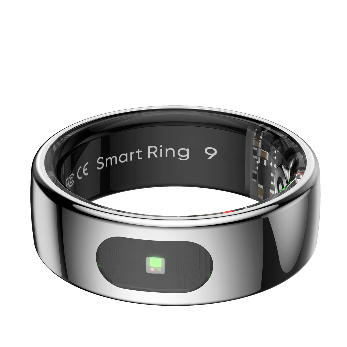 YEESH - R08 Smart Ring – Smart Hälsoring med Pulsmätare, SpO₂, Sömnmätning, Stressmätning och Aktivitetsspårning
