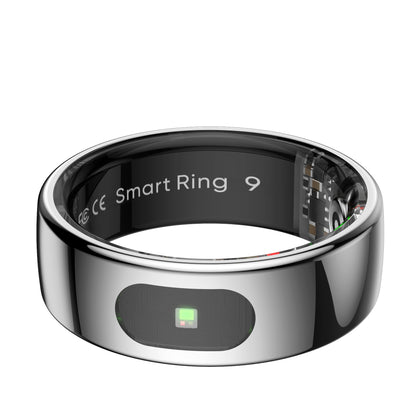 YEESH - R08 Smart Ring – Smart Hälsoring med Pulsmätare, SpO₂, Sömnmätning, Stressmätning och Aktivitetsspårning
