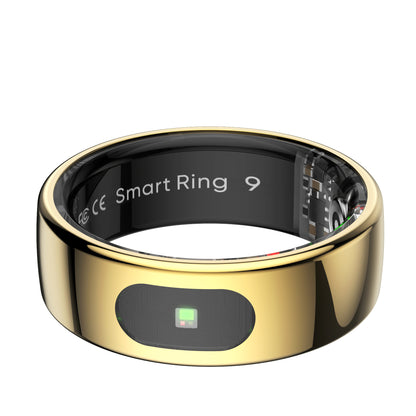 YEESH - R08 Smart Ring – Smart Hälsoring med Pulsmätare, SpO₂, Sömnmätning, Stressmätning och Aktivitetsspårning