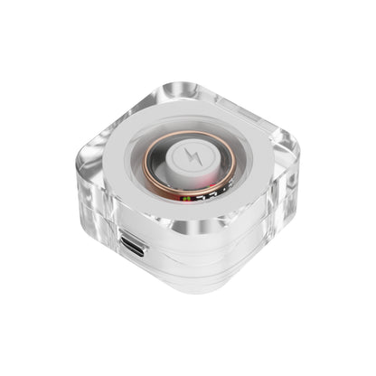 YEESH - SR08 AI Smart Ring – Premium Smartring med Smart Display, Hälsomätning, Sömnanalys & Bluetooth