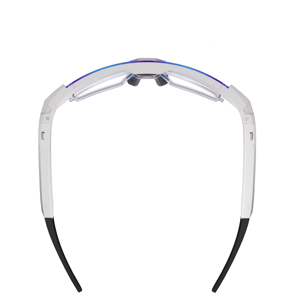 YEESH - SOLIS AI-sportglasögon med 8 MP HD-kamera, Bluetooth & Handsfree