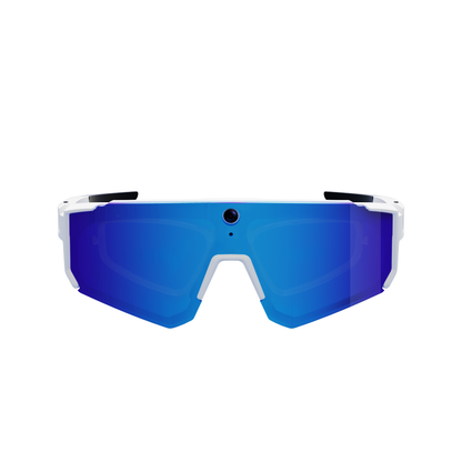 YEESH - SOLIS AI-sportglasögon med 8 MP HD-kamera, Bluetooth & Handsfree