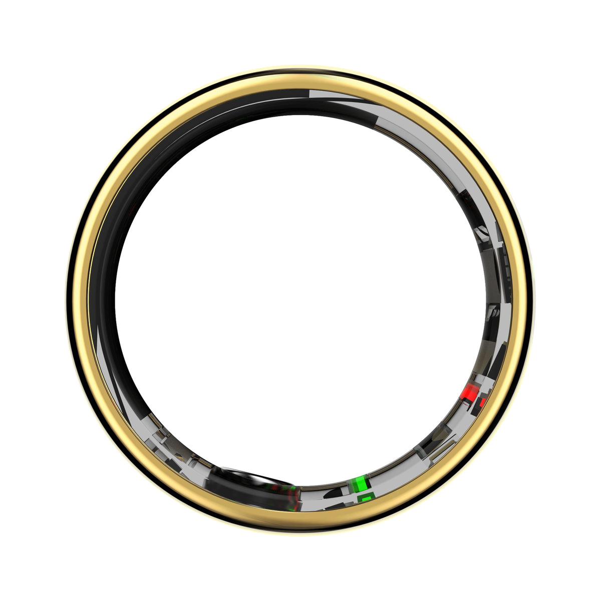 YEESH - R08 Smart Ring – Smart Hälsoring med Pulsmätare, SpO₂, Sömnmätning, Stressmätning och Aktivitetsspårning