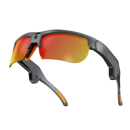 YEESH - E08 AI Smart Glasses – Premium Smarta Glasögon med 13 MP-kamera, Wi-Fi 6, AI-assistent & Realtidsöversättning