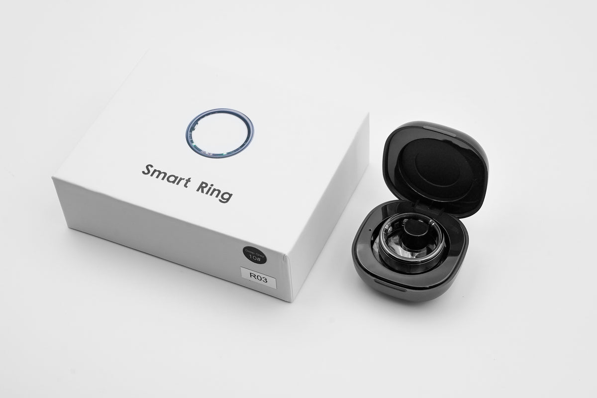 YEESH - R03 AI Smart Ring – Premium Smartring med Hälsomätning, Sömnanalys & AI-funktioner