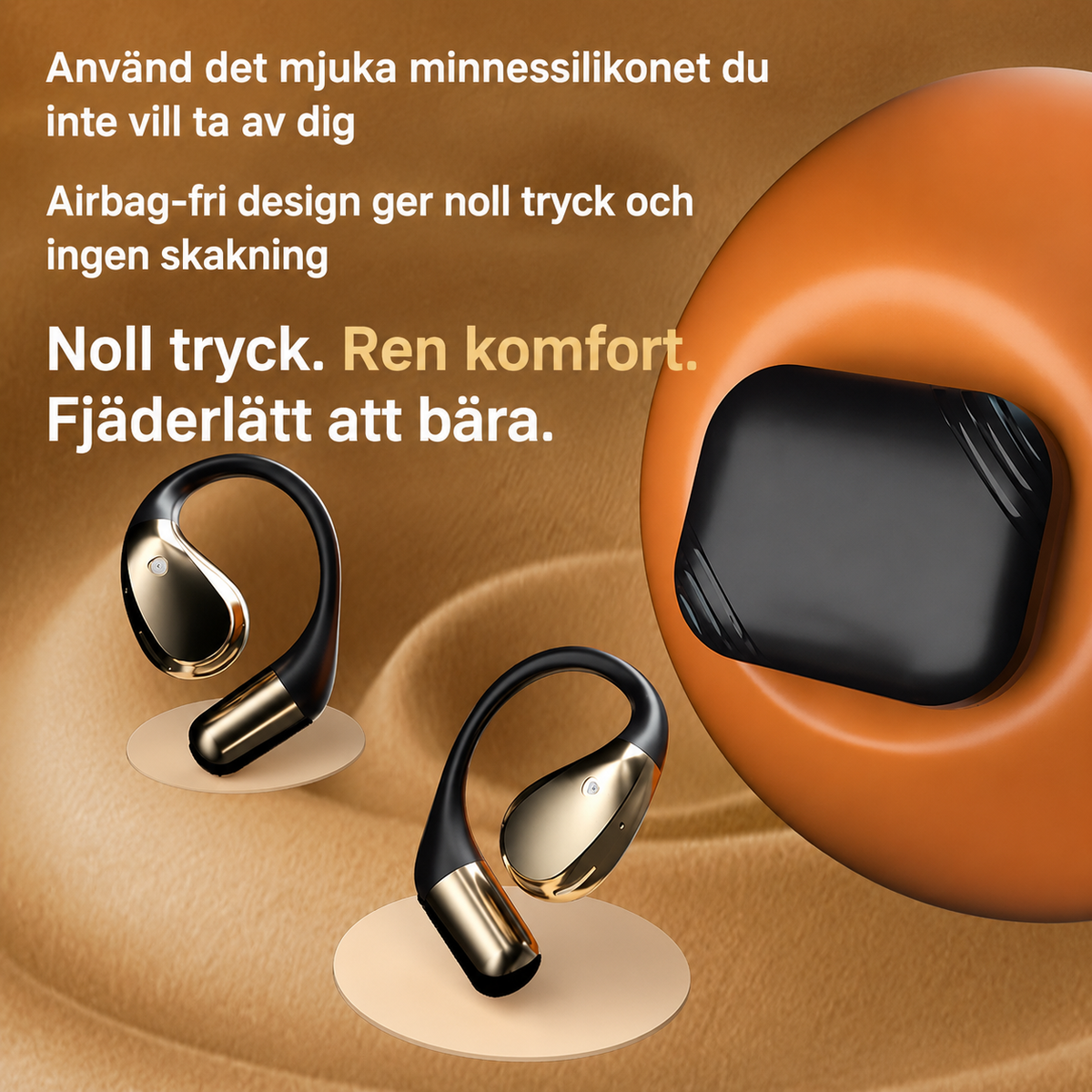 YEESH - X5S AI-hörlurar med direktöversättning 164 språk