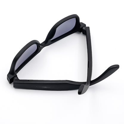 YEESH - GS4 MAX AI Smart Glasses – Premium Smarta Glasögon med 8 MP-kamera, AI-assistent & Realtidsöversättning