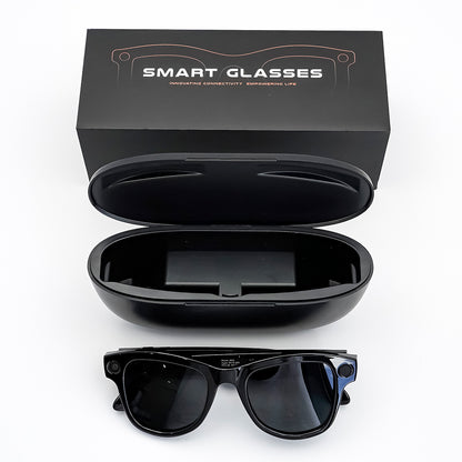 YEESH - GS5 MAX AI Smart Glasses – Premium Smarta Glasögon med 4K-kamera, AI-assistent, Bluetooth & Realtidsöversättning