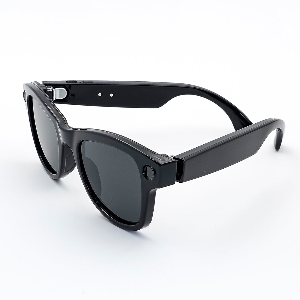 YEESH - GS5 MAX AI Smart Glasses – Premium Smarta Glasögon med 4K-kamera, AI-assistent, Bluetooth & Realtidsöversättning