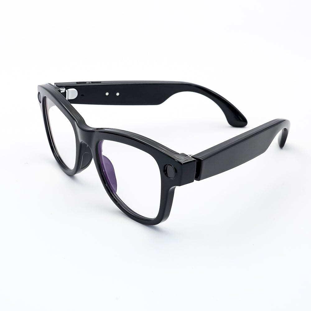 YEESH - GS5 MAX AI Smart Glasses – Premium Smarta Glasögon med 4K-kamera, AI-assistent, Bluetooth & Realtidsöversättning