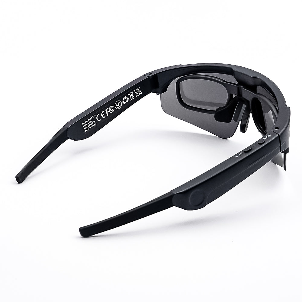 YEESH - L805 AI Sportglasögon – Kamera, AI & Bluetooth