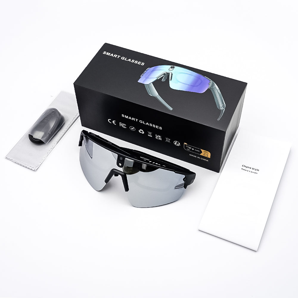 YEESH - L805 AI Sportglasögon – Kamera, AI & Bluetooth