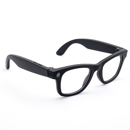 YEESH - GS380 AI Smart Glasses – Smarta Glasögon med HD-kamera, AI-assistent, Bluetooth & LED-lampa