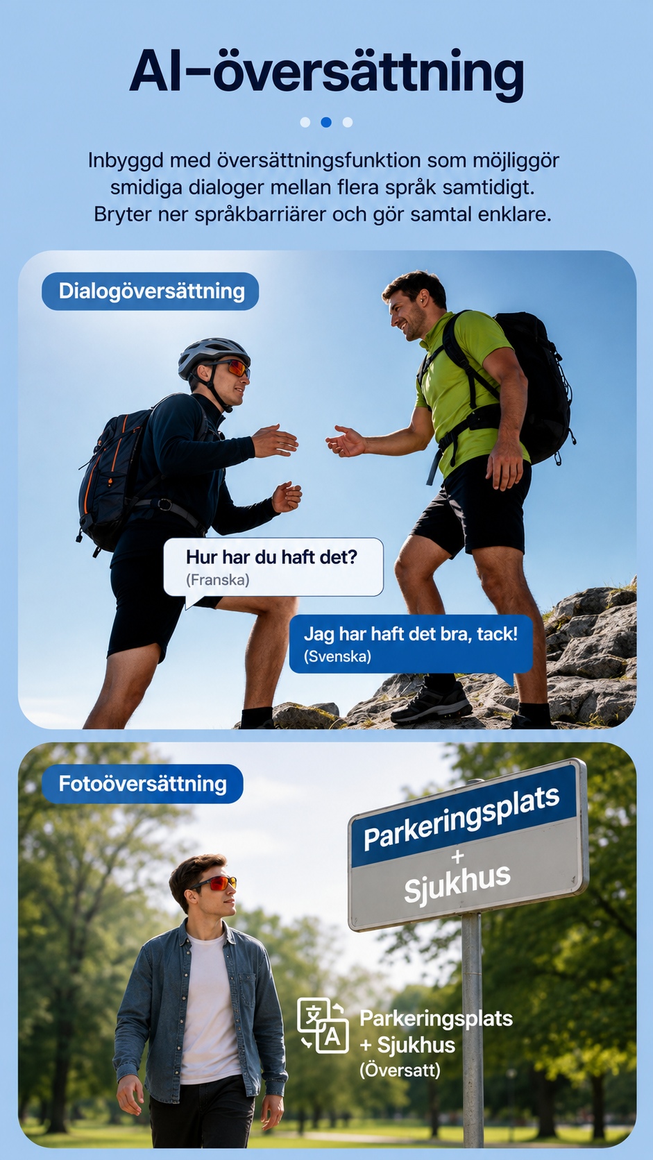 YEESH - E08 AI Smart Glasses – Premium Smarta Glasögon med 13 MP-kamera, Wi-Fi 6, AI-assistent & Realtidsöversättning